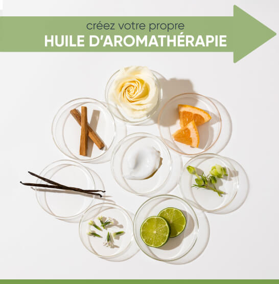 Huile d'aromatherapie